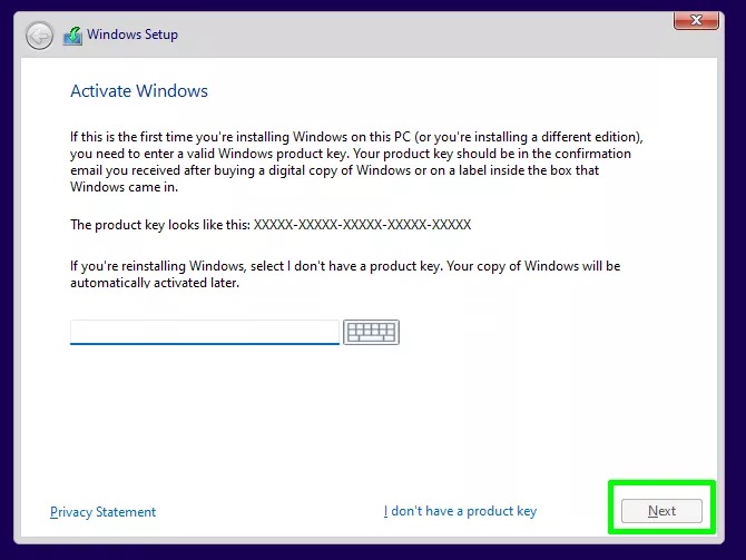 Instalator Windows 11