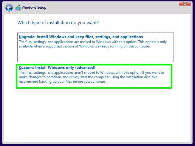 Instalator Windows 11